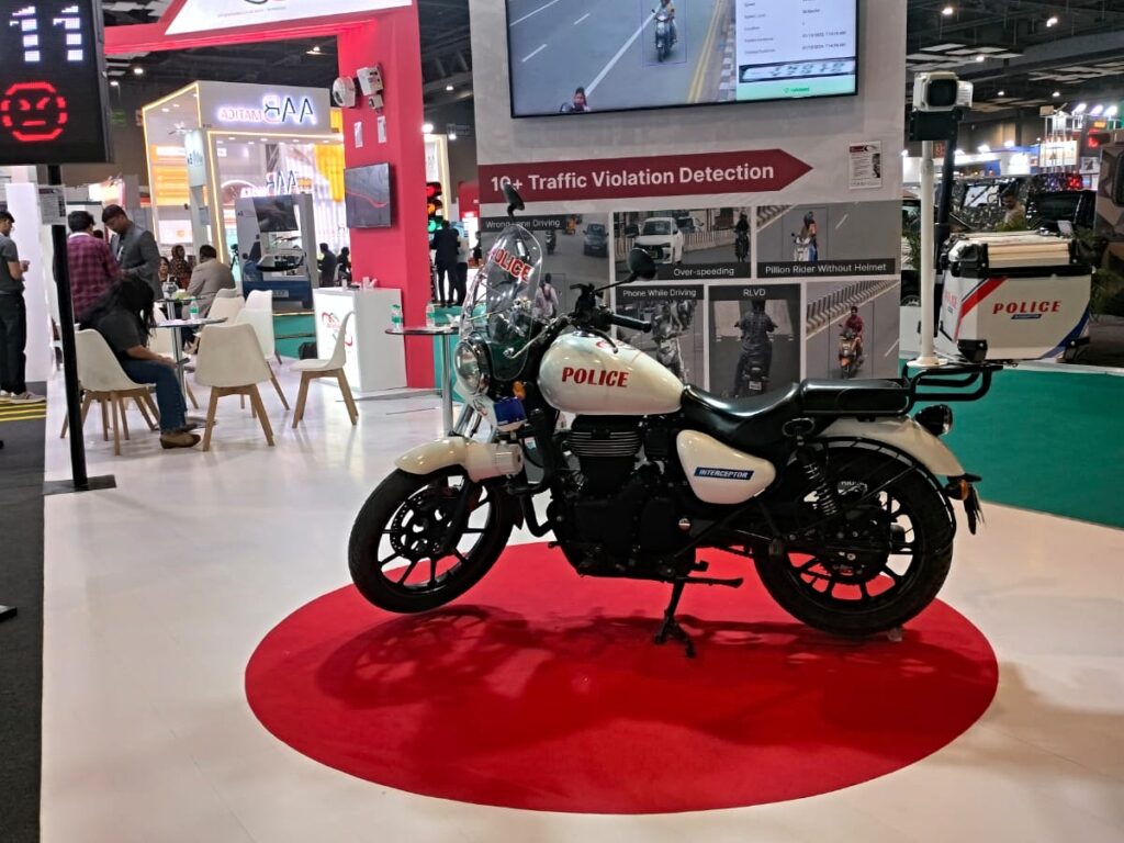 Bike Interceptor debuts at Traffic Infratech Expo 2025; Set to ...